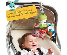Tiny Love Baby-Mobile, Take Along Musik-Mobile für unterwegs und zuhause, Baby-Spieluhr ab der Geburt (0M+) lässt sich einfach an Kinderwagen befestigen, Meadow Days