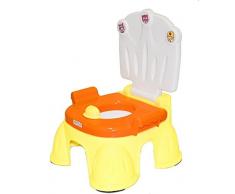Best For Kids N3494Z orange Lerntöpfchen Töpfchen mit Fußbank 2 in 1 Baby Gear Royal Potty