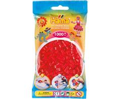 Hama 207-05 - Bügelperlen, ca. 1000 Perlen, rot