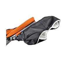 TPulling Kinderwagen Muff Handwärmer Wasserdicht Baby Stroller Hand muff,Wasserfest atmungsaktiv und windfest, Universalgröße für Kinderwagen Buggy Radanhänger (Schwarz)
