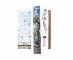 Riesenseifenblasen - Bubblelab basic set - 5 liter DIY super Seifenblasenflüssigkeit - und Seifenblasen stab - kinder geschenk, party, schule - 1 liter = 1 kind für 1 stunde