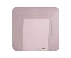 BO BABYS ONLY - Wickelauflagenbezug 75x85 Sparkle silber-rosa melee