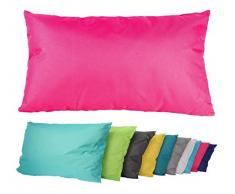 JACK Outdoor Lounge XL Kissen 40x60cm Dekokissen Wasserfest Sitzkissen Garten Stuhl Lotus Effekt, Farbe:Pink