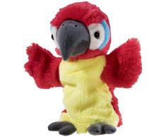 Heunec 394377 Handspielpuppe Papagei, mehrfarbig