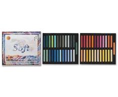 50 Stück Pastellkreide Maries Set B Kalttöne Pastellkreiden