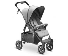 Circle Buggy - Treviso 4 - leichter Sportwagen mit Liegeposition, Kinderbuggy bis max. 15 kg, Reisebuggy, Kinderwagen klein zusammenklappbar - Woven Grey