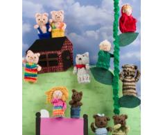 Knitted Finger Puppets: 34 Easy-To-Make Toys