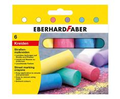 CREATIV DISCOUNT® NEU EberhardFaber Straßenmalkreide, Rund, 6 Stk.