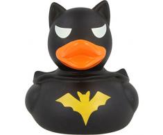 Lilalu Badeente Gummiente Schwimmente Sammeln Ente Halloween Superheld Krone: Art: Dark Duck- Ente