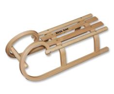 RESS Mini Hörnerschlitten Lattensitz, Natur lackiert, Qualität Made in Germany