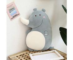 ahzha Nashorn Einhorn plüschtier, Kuscheltier Kuh, Kawaii plüsch, Kuscheltier, Kuschel Kissen, Schlaf Geschenk 70cm（1kg）