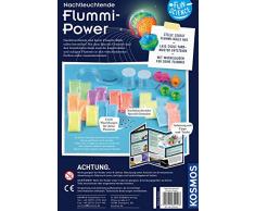 KOSMOS 654108 Fun Science - Nachtleuchtende Flummi-Power, Stelle 20 kunterbunte Power-Bälle her, Experimentierset für Einsteiger