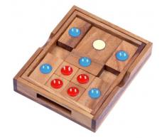 Khun Phan Gr. L - Schiebespiel - Denkspiel - Knobelspiel - Geduldspiel aus Holz