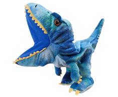 LianMengMVP Dinosaurier Handpuppe, Tier Marionette Handschuh Puppen Weihnachten Hand Puppe Theater Puppe Spielzeug Plüsch Geschichte Sprechen Lernhilfe Lustiges Geschenk Kind