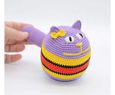 AntiStress Ball, Amigurumi Katze, Kuscheltiere, gefüllte Kitty Geschenk