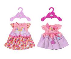 Zapf Creation Baby Born Dresses 1 Puppenkleid zufällige Auswahl - Zubehör für Puppen (Kleid für Puppen, 3, Baby Born, Mädchen, 43 cm) Modell sortiert