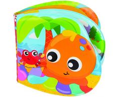 Playgro Badebuch Plantschende Freunde, Mit Quietschfunktion, Ab 6 Monaten, BPA-frei, Splashing Fun Friends Bath Book, Bunt, 40180