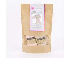 SCHÖNER LEBEN. HardiCraft Strickset für Kuscheltier Kaninchen Doutze beige rosa mehrteilig