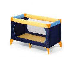 Hauck 604038 Reisebett Dreamn Play 60x120cm, yellow/blue/navy