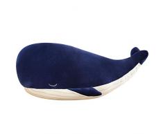 letaowl Kuscheltier 65cm Kuschelwal Plüschtier Dunkelblau Wassertiere Kuscheltier Umarmbar Ultra Soft Plüschtier Kinder Jungen Mädchen Geburtstagsgeschenk