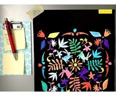Ausmalbilder >Flamingo & Hase< 2er SET inkl. Farbstifte/Poster, Druck, Kinderzimmer, Geschenk, Deko, Tiere, Kinder, DIY, ausmalen, Farben