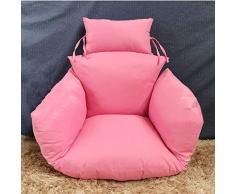 LYHY Hängender Stuhlkissenkorb Schaukelwiege Weiches Vogelnest Stuhlkissen Abnehmbares Wiegenstuhlkissen Innenverkleidung Balkon - Die