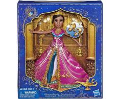 Disney Aladdin Glamorous Jasmine Deluxe Fashion Puppe mit Kleid, Schuhen und Accessoires, inspiriert von Disneys Live-Action-Film, Spielzeug für Kinder und Sammler