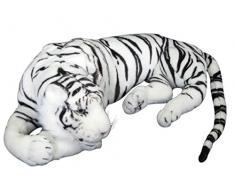 Wagner 2023 - Plüschtier Tiger - ruhend - Weiss - 85 cm