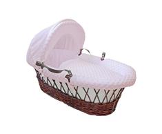 Cuddles Collection Babykorb mit Noppen, Rosa