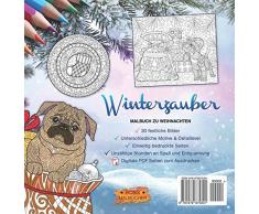Winterzauber: Malbuch zu Weihnachten