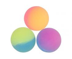 Schnooridoo 20 Frost Flummi Flummy gefrostet 30mm bunt Sortiert Springball Ball Posten