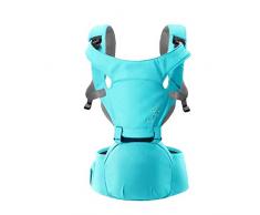 AHXN Multifunktionale Babytragetasche, 3-in-1 Cabrio Babytragetasche, Baumwolle, leicht und atmungsaktiv, verstellbar, mit Hüftsitz, für Neugeborene und Kleinkinder von 0 bis 3 Jahren