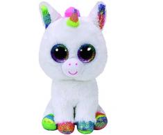 TY 388/37157 GL Pixy Buddy-Einhorn Plüsch, Weiß/bunt, 24 cm