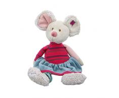 Bukowski Kuscheltier Crazy Mousy Plüschtier Maus Kleid Mehrfarbig Waschbar