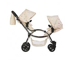 Roma Darcie Zwillings-Puppenwagen, cremefarben