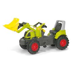 Rolly Toys 710232 rollyFarmtrac CLAAS ARION 640 Kinder Trettraktor für Kinder von 3-7 Jahren mit Frontlader