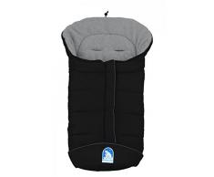 Heitmann Eisbärchen Fußsack Kinderwagen, Design:schwarz/grau GS