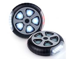 Aiworthy Kinderwagenlicht(2 Stück),Sehen und gesehen werden mit dem Kinderwagen,Passend für alle Kinderwagen, Bergsteiger Kinderwagen-Zubehör