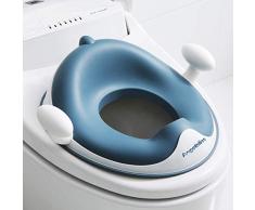 Angelbliss WC Sitz Kinder, Baby Potty Training Toilettentrainer,Toilettensitz kinder für Jungen und Mädchen Fortgeschrittene Serie,Bequemer runder Griff,doppeltem Anti-Rutsch-Design, mit Spritzschutz
