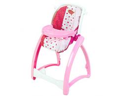 Theo Klein 1682 - Princess Coralie Puppenhochstuhl 4 in 1, Spielzeug