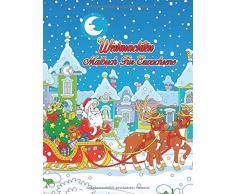Weihnachten Malbuch Für Erwachsene: Ein lustiges Weihnachtsgeschenk für Erwachsene zum Ausmalen Charmante Häuser, schöne und friedliche Landschaften ... Malbuch-Entspannung für Erwachsene (Volume-1)