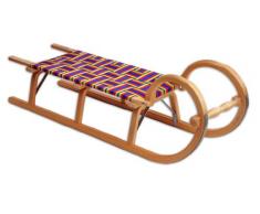 Ress Gebirgsrodel 115 cm Gurtsitz, Natur lackiert, Qualität Made in Germany