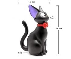 Bruce Dillon Kunststoff niedlich gy Bank Blackjiji Geld sicher Münze Sparbox gy Bank Kinderbank Desktop-Dekoration Handwerk Geschenk - B.