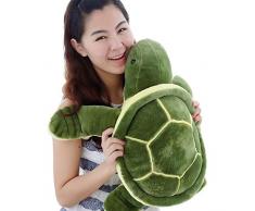 N / A 1pcs 40cm große Größe Plüschschildkröte Spielzeug Niedliche Schildkröte Plüsch Kissen Stabkissen für Mädchen Vanlentines Day Geschenk 40cm