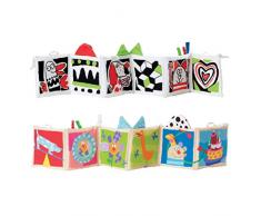 Toyvian Baby Krippe Buch Kinderwagen Auto Tuch Buch für Kinderwagen Kinderwagen Wagen und Krippe