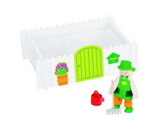 Goki 51721 - Biegepuppe Gärtner - Mein eigener Garten