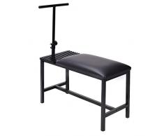 GOPLUS Tisch zum Malen, Malertisch, Maltisch, Staffelei Schwarz, höhenverstellbar, 79x37x(56,5-104) cm