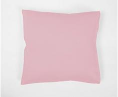 DEKOKISSEN KISSENHÜLLE KISSENBEZUG SOFAKISSEN VIVID (Puderrosa 50, 50x50cm)