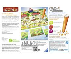 Ravensburger tiptoi 00830 - Rätselspaß auf dem Bauernhof“ / Spiel von Ravensburger ab 3 Jahren / Löse lustige Logik-Rätsel und fange die Tiere ein!