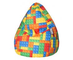 SITTING POINT only by MAGMA Kindersitzsack Bricks L ca. 120 Liter